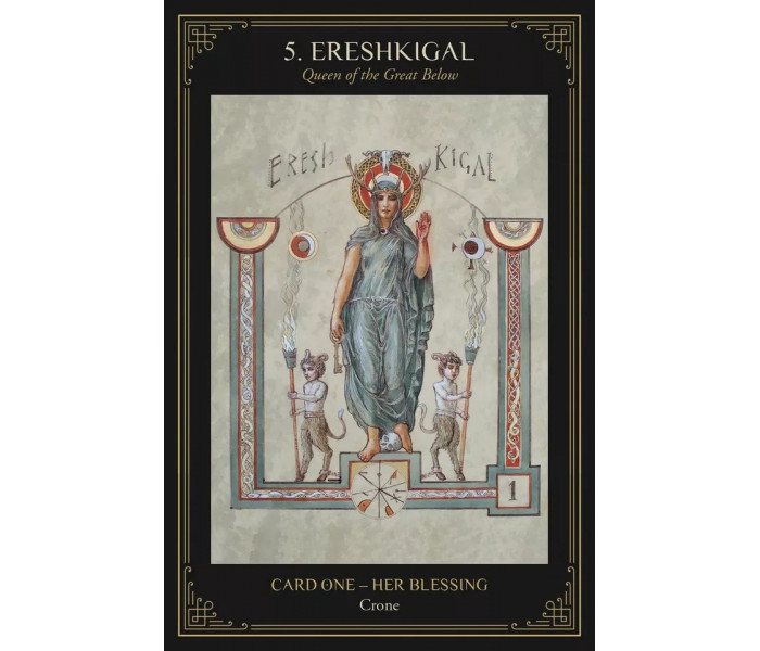 Оракул Великої Богині - The Great Goddess Oracle. Blue Angel