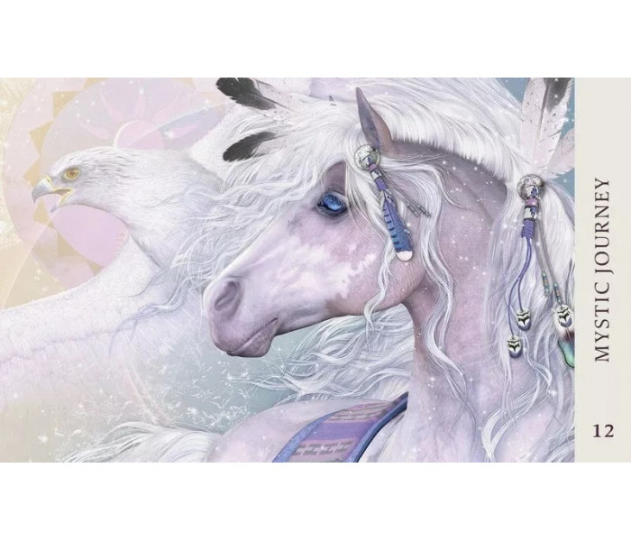 Оракул Мудрість Коня - Horse Wisdom Oracle Cards. Blue Angel