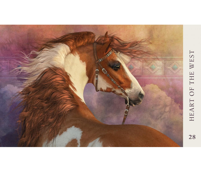 Оракул Мудрість Коня - Horse Wisdom Oracle Cards. Blue Angel
