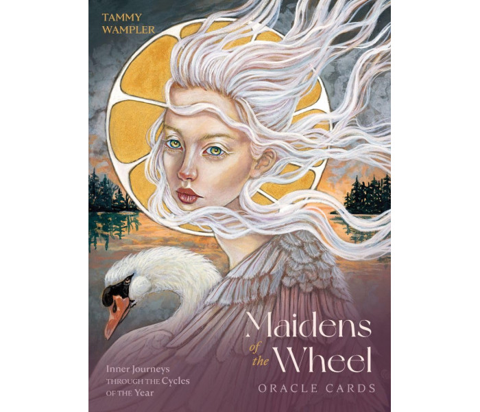 Оракул Діви Колеса: Внутрішні Подорожі через Цикли Року - Maidens of the Wheel Oracle Cards. Blue Angel