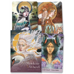Оракул Діви Колеса: Внутрішні Подорожі через Цикли Року - Maidens of the Wheel Oracle Cards. Blue Angel