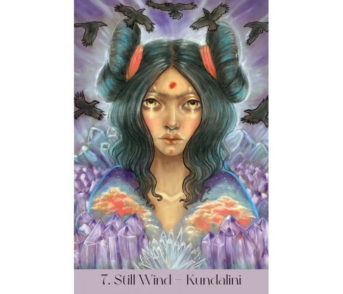 Оракул Діви Колеса: Внутрішні Подорожі через Цикли Року - Maidens of the Wheel Oracle Cards. Blue Angel