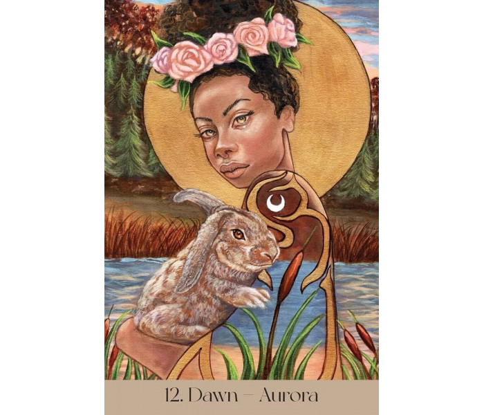 Оракул Діви Колеса: Внутрішні Подорожі через Цикли Року - Maidens of the Wheel Oracle Cards. Blue Angel