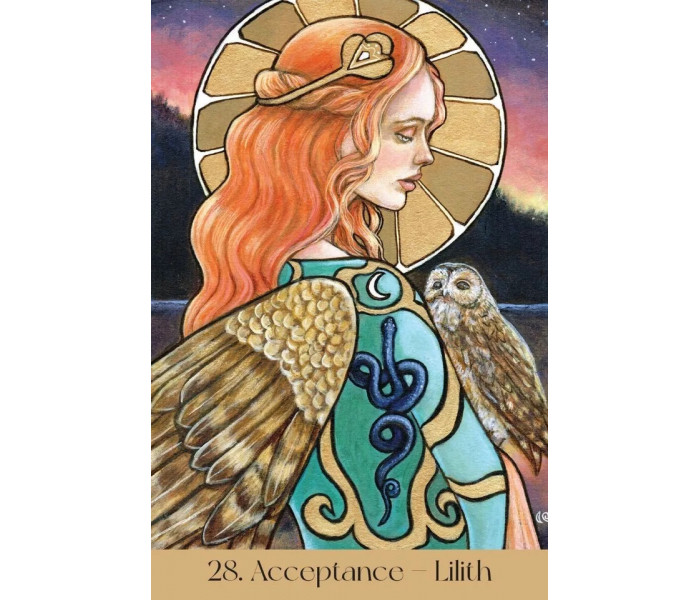 Оракул Діви Колеса: Внутрішні Подорожі через Цикли Року - Maidens of the Wheel Oracle Cards. Blue Angel