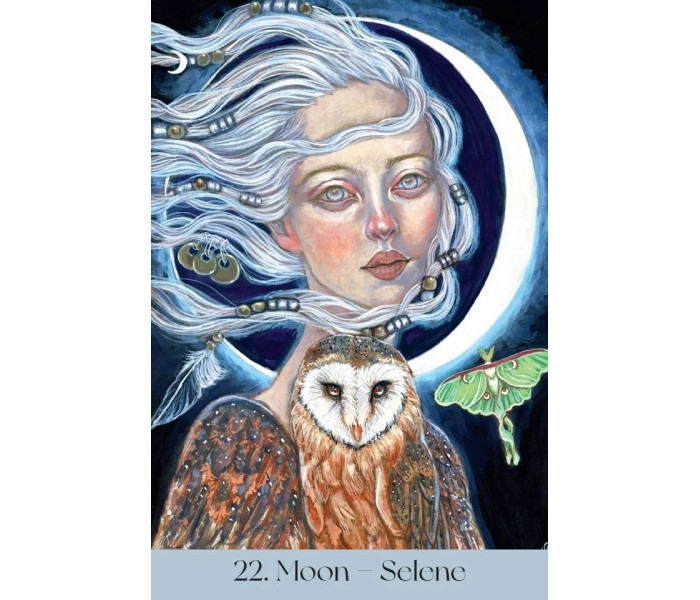 Оракул Діви Колеса: Внутрішні Подорожі через Цикли Року - Maidens of the Wheel Oracle Cards. Blue Angel