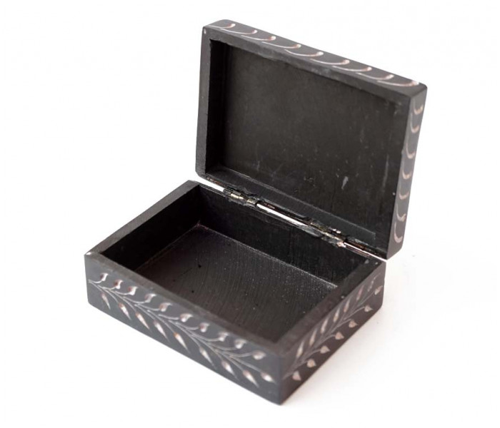 Шкатулка каменная крашеная 10x7,5x4см. NO.-212. Агальматолит (9170393)