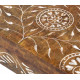 Шкатулка каменная крашеная 15x10x4см. NO.-162. Агальматолит (9170351)