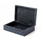 Шкатулка каменная крашеная 15x10x4см. NO.-168. Агальматолит (9170357)