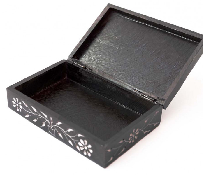 Скринька кам’яна фарбована 15x10x4см. NO.-175. Агальматоліт (9170364)