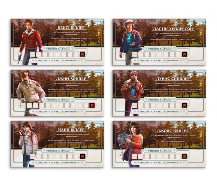 Настольная игра Очень странные дела (Stranger Things: Upside Down) УКР. Rozum (R048UA)