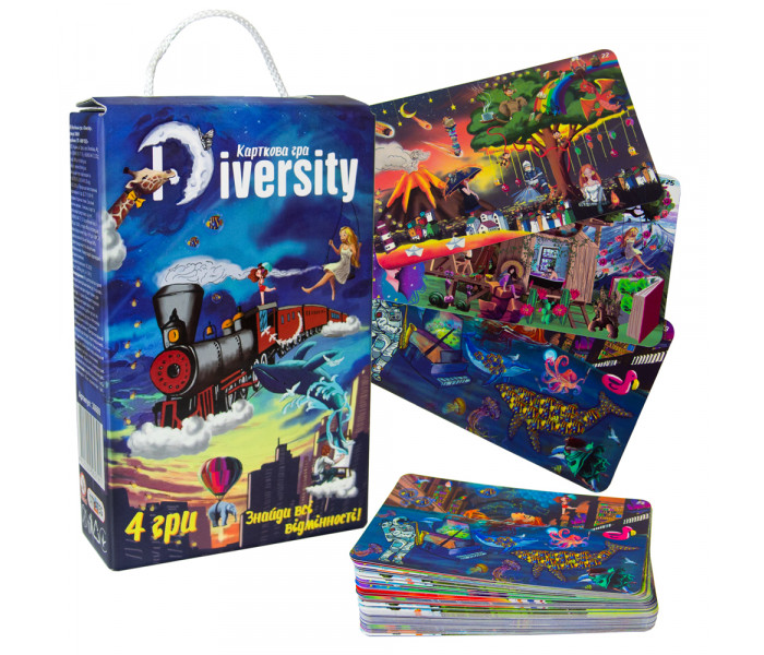 Настольная игра Diversity (УКР). Strateg (30869)