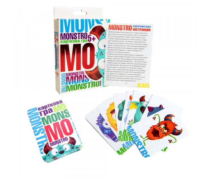 Настольная игра Monstro (УКР). Strateg (32068)