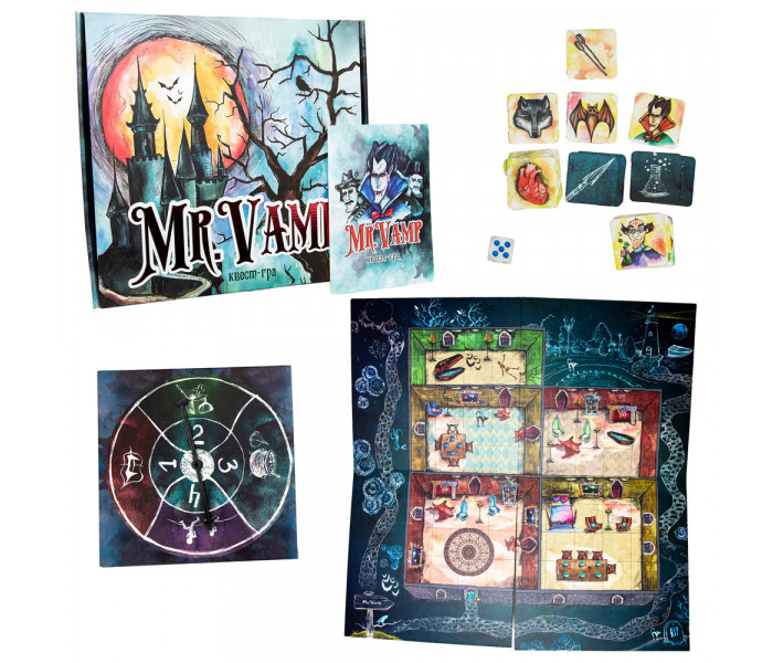Настольная игра Mr.Vamp (УКР). Strateg (32060)