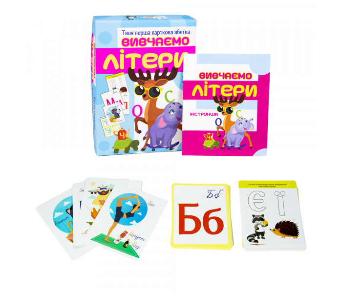 Настольная игра Изучаем буквы (УКР). Strateg (32066)