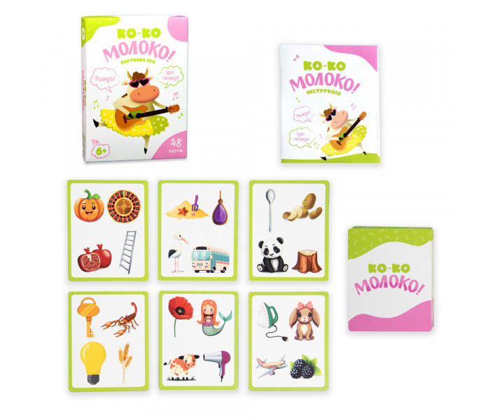 Настольная игра Коко-Молоко (УКР). Strateg (30386)