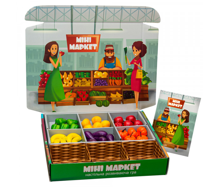 Настольная игра Мини Маркет (УКР). Strateg (30915)