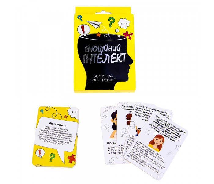 Настольная игра Эмоциональный интеллект (УКР). Strateg (30237)