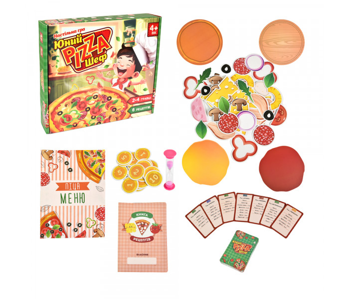 Настольная игра Юный Пиццайоло (УКР). Strateg (30781)