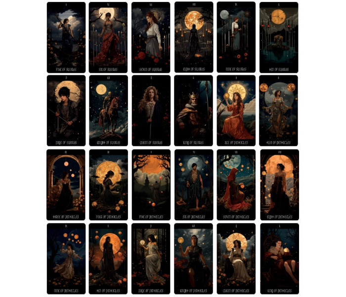 Таро Зцілення Сновидіннями - Healing with Dreams Tarot Cards. Dark Synevyr