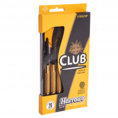 Дротики Harrows Club Brass steeltip 20г