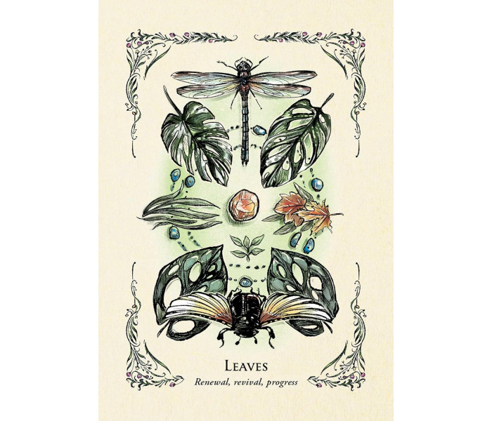 Оракул Зеленої Відьми - The Green Witch's Oracle Deck. Adams Media