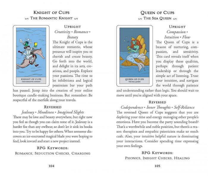 Таро Рольових Ігор - The Ultimate RPG Tarot Deck. Adams Media