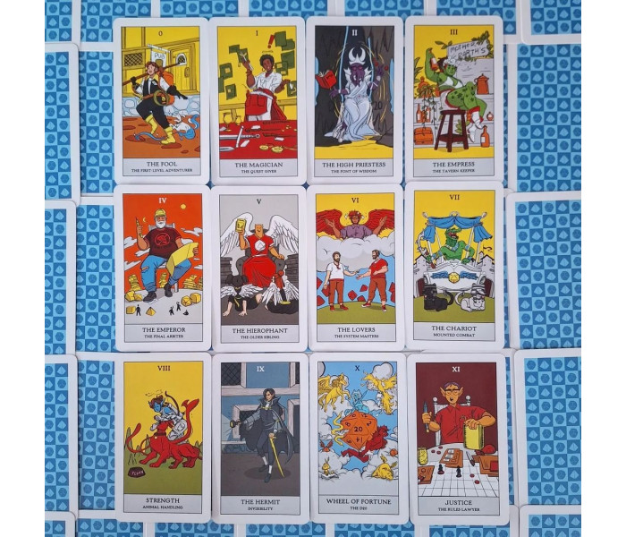 Таро Рольових Ігор - The Ultimate RPG Tarot Deck. Adams Media
