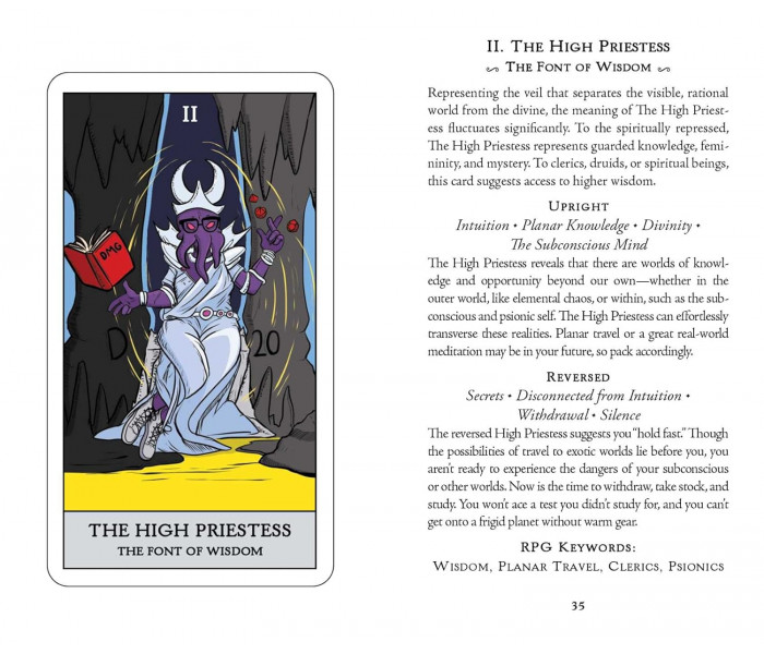 Таро Рольових Ігор - The Ultimate RPG Tarot Deck. Adams Media