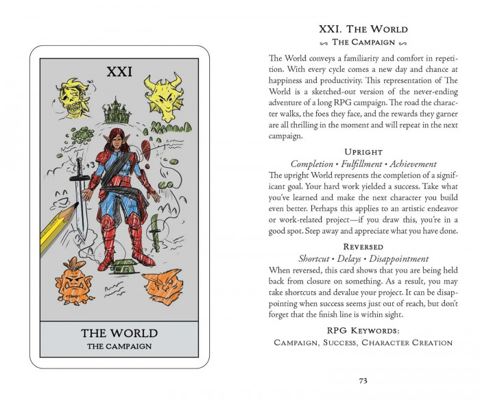 Таро Рольових Ігор - The Ultimate RPG Tarot Deck. Adams Media