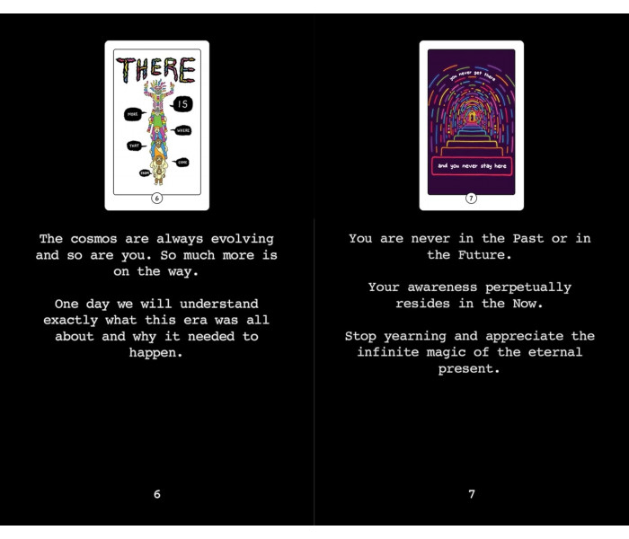 Оракул Радужный Череп - Rainbow Brainskull Oracle Cards. Andrews McMeel