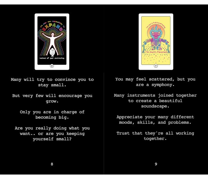 Оракул Радужный Череп - Rainbow Brainskull Oracle Cards. Andrews McMeel
