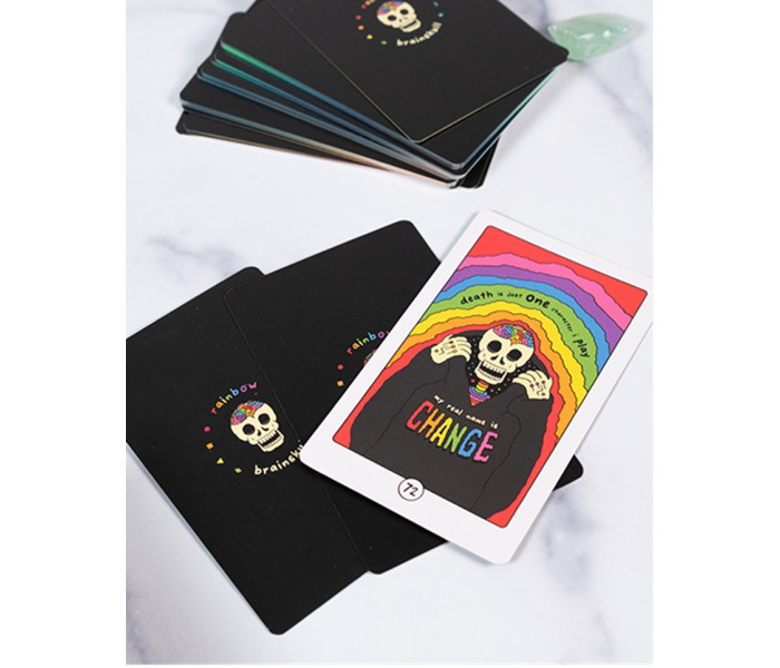 Оракул Радужный Череп - Rainbow Brainskull Oracle Cards. Andrews McMeel