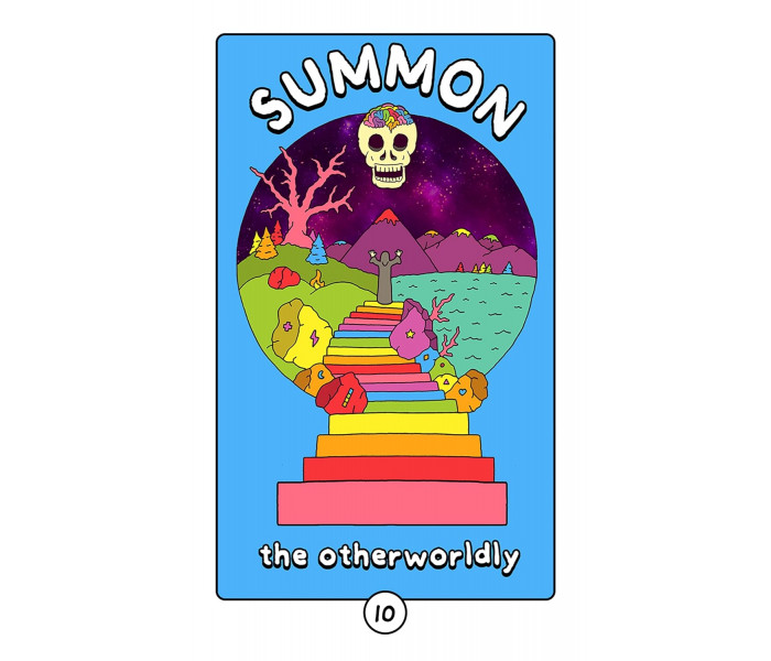 Оракул Радужный Череп - Rainbow Brainskull Oracle Cards. Andrews McMeel