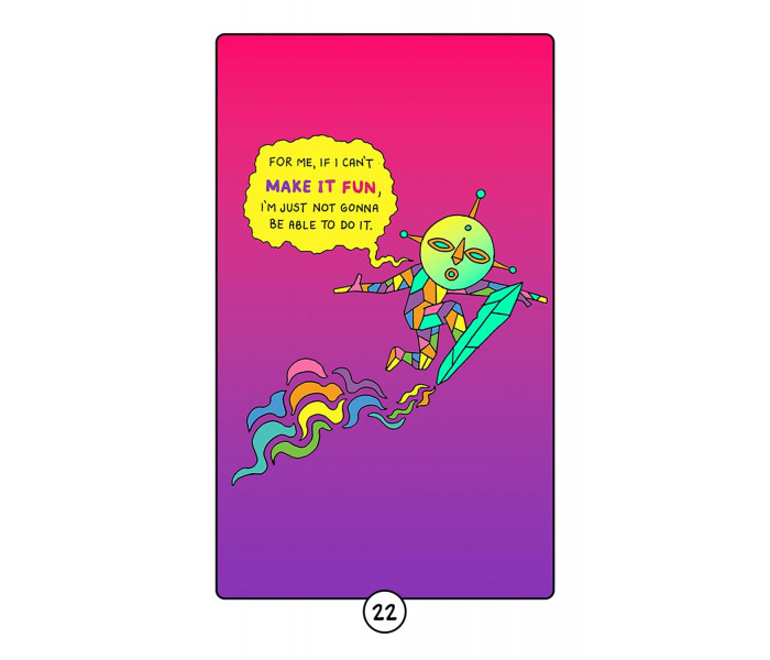 Оракул Радужный Череп - Rainbow Brainskull Oracle Cards. Andrews McMeel