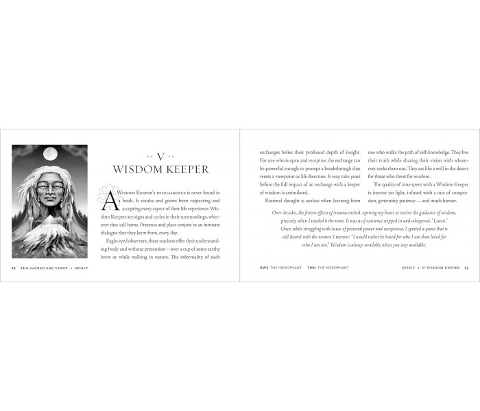 Священна Вона Таро - The Sacred She Tarot Deck. Beyond Words