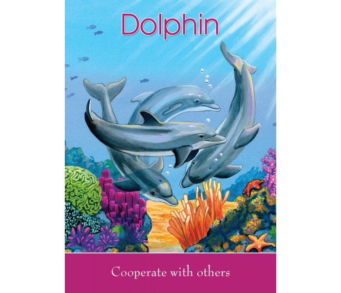 Карти Духовних Тварин Для Дітей - Children's Spirit Animal Cards. Blue Angel