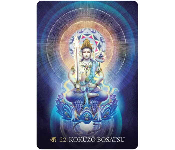 Оракул Карт Езотеричного Буддизму Японії - The Esoteric Budhism of Japan Oracle Cards. Blue Angel