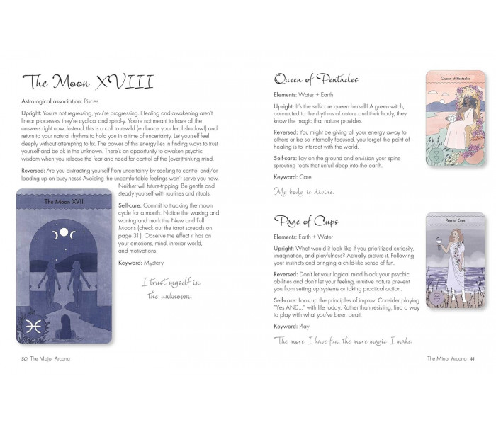 Магическое Таро Самопомощи - Magical Self-Care Tarot. Cico Books