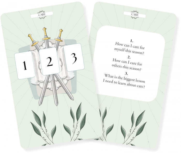 Таро Розклади Року: Колода натхнення - The Tarot Spreads Year: An Inspiration Deck. David&Charles