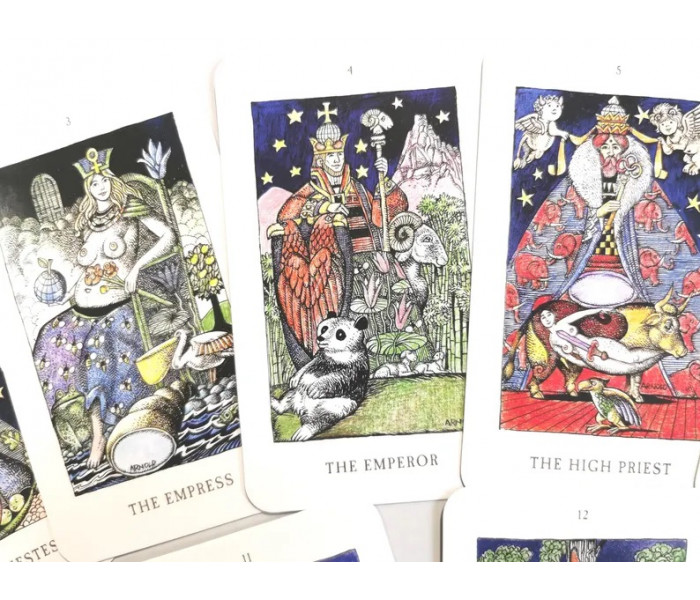 Таро Відьми Йоланди - The Jolanda Witch Tarot. Findhorn Press