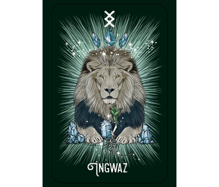 Рунический Оракул Ведьмин Фамильяр - The Witch’s Familiar Runic Oracle Cards. Hay House