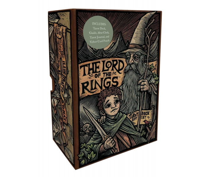 Подарочный набор Таро "Властелин колец" - The Lord of the Rings Tarot Gift Set. Insight Editions