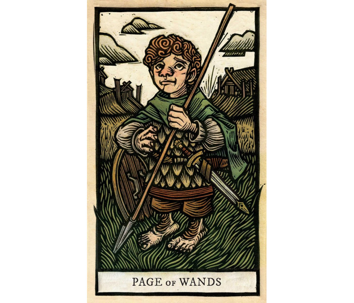 Подарочный набор Таро "Властелин колец" - The Lord of the Rings Tarot Gift Set. Insight Editions