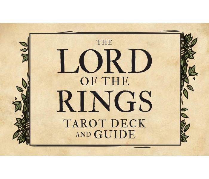 Подарочный набор Таро "Властелин колец" - The Lord of the Rings Tarot Gift Set. Insight Editions