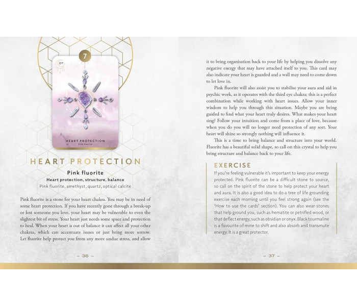 Оракул Кришталевих Решіток (Делюкс Видання) - Crystal Grid Oracle Deluxe Edition. Rockpool Publishing