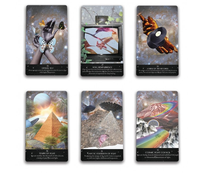 Оракул Частот Звездного Света - Starlight Frequencies Oracle Cards. Sacred Scribe