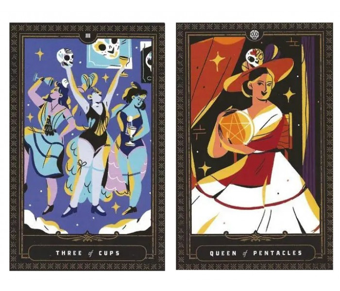 Таро Сахарного Черепа - The Sugar Skull Tarot Deck. Simon Element
