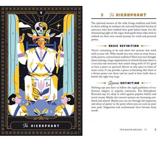 Таро Сахарного Черепа - The Sugar Skull Tarot Deck. Simon Element