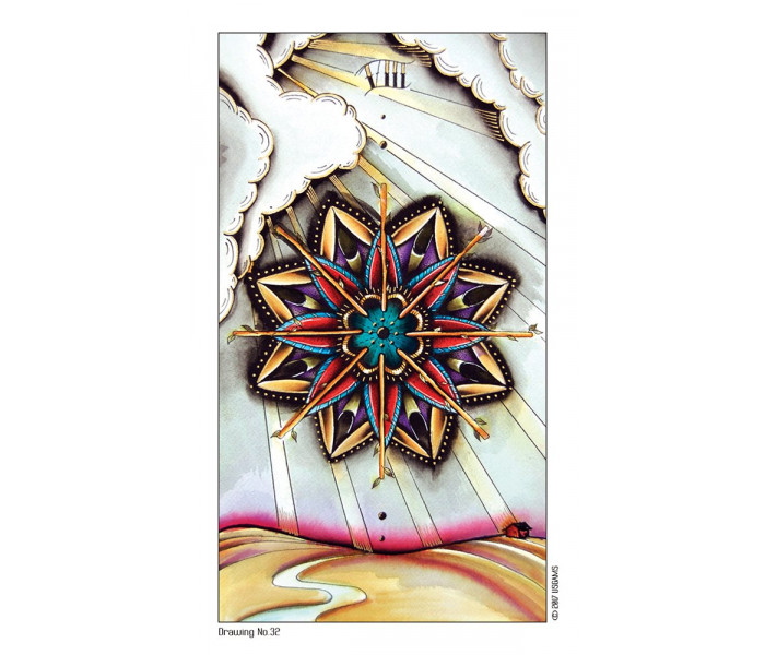 Тату Таро Восьми Монет - Eight Coins Tattoo Tarot. US Games Systems