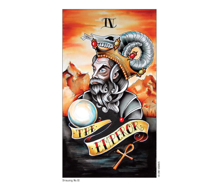 Тату Таро Восьми Монет - Eight Coins Tattoo Tarot. US Games Systems